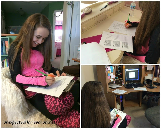 Block Scheduling for homeschooling high school. Take a peek into our day.