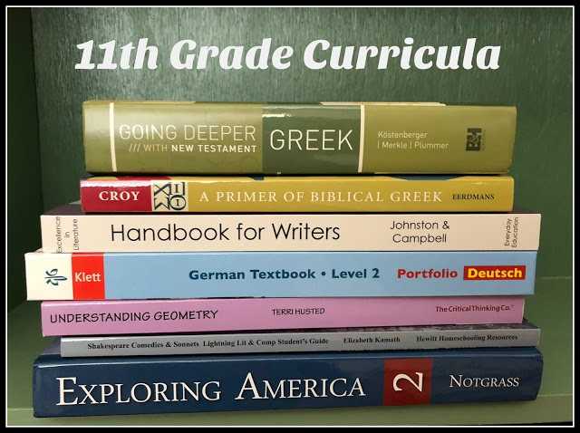 Unexpected Homeschool: Curricula