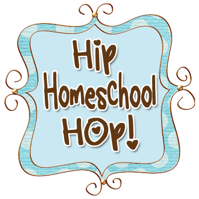 Hip Homeschool Hop Button